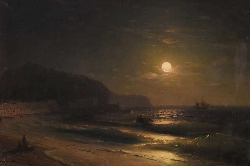 Ay Işığında Gece - Ivan Aïvazovski