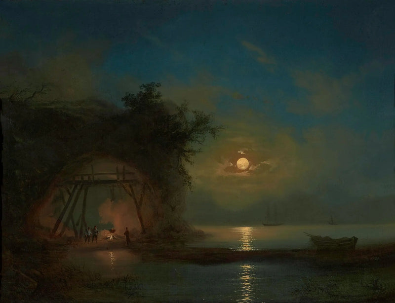 Ay Işığında Gece - Ivan Aïvazovski