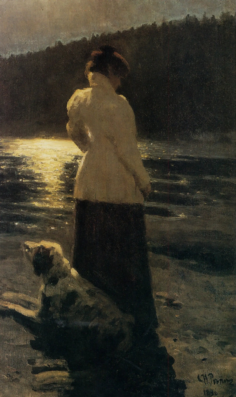 Ay Işığında Gece. Zdravnevo - Ilya Repin