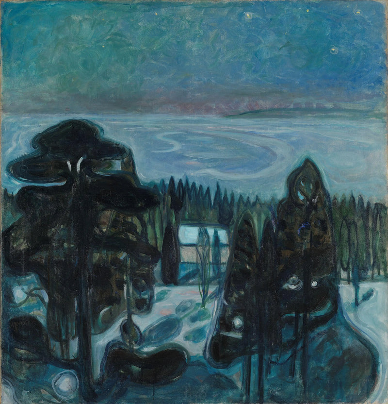 Beyaz Gece - Edvard Munch