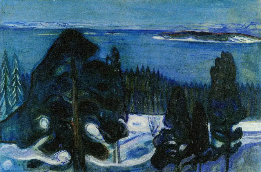 Kış Gecesi - Edvard Munch