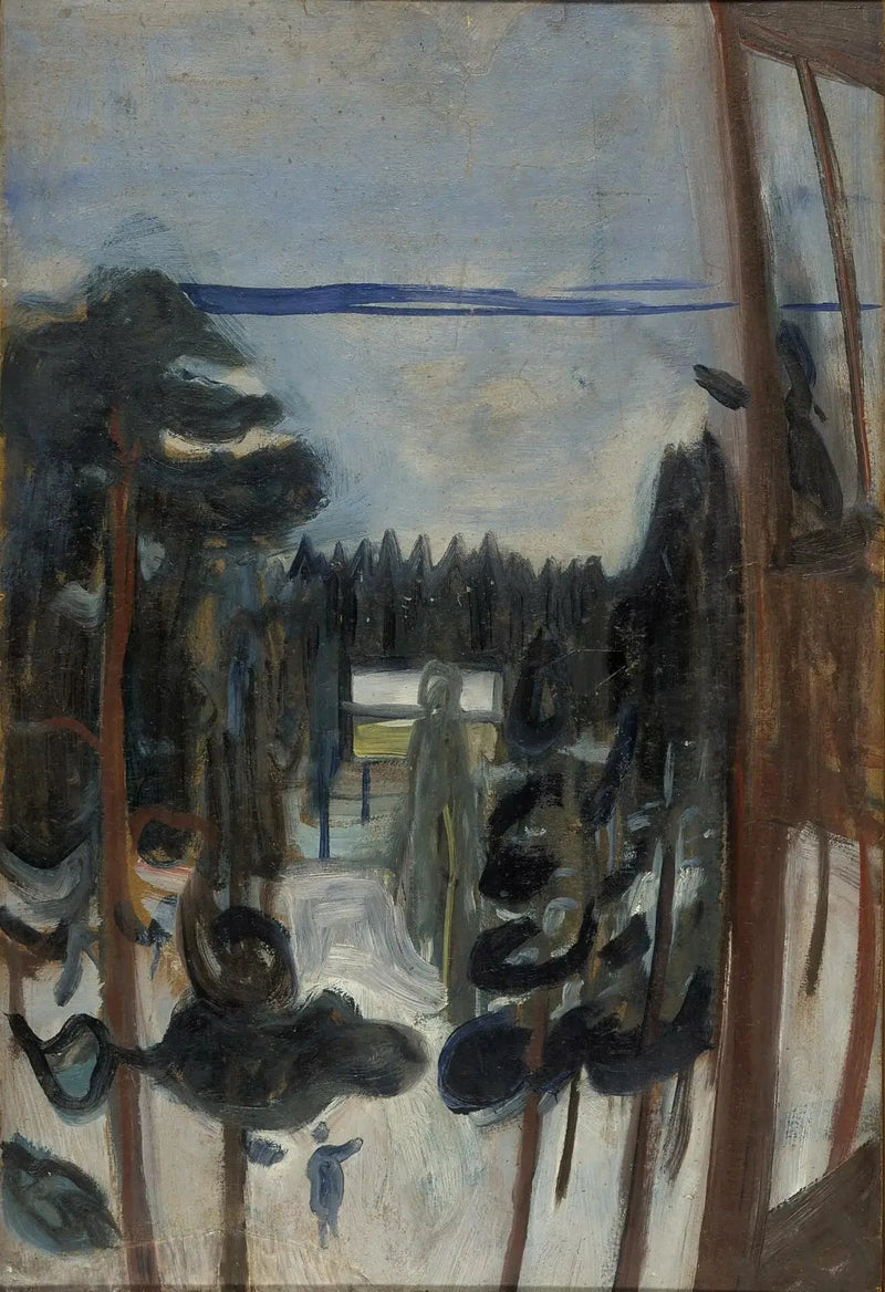 Kış Gecesi - Edvard Munch