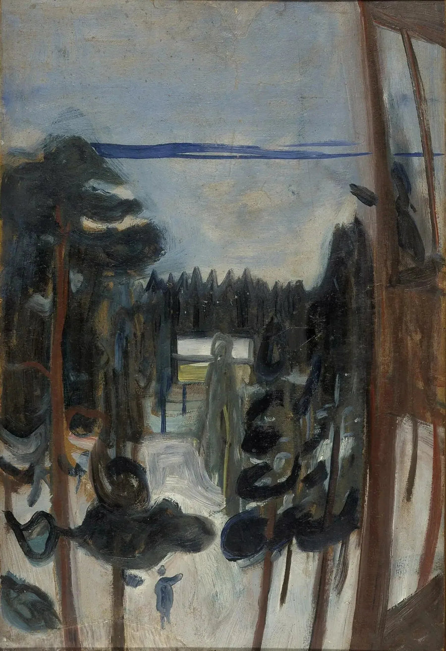 Kış Gecesi - Edvard Munch