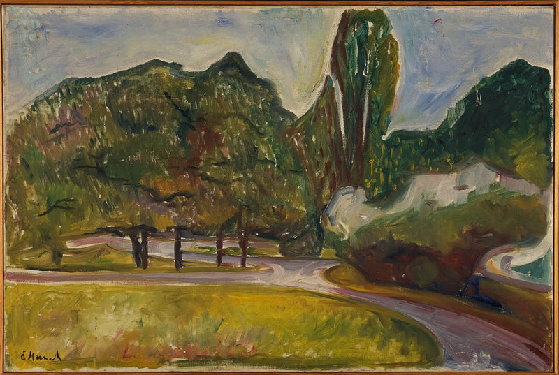 Studenterlunden'da Yaz Gecesi - Edvard Munch