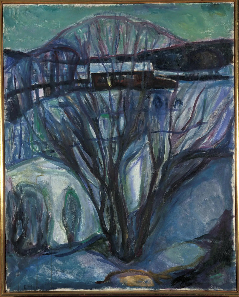 Kış Gecesi - Edvard Munch