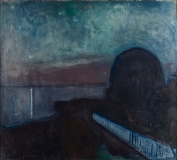 Yıldızlı Gece - Edvard Munch