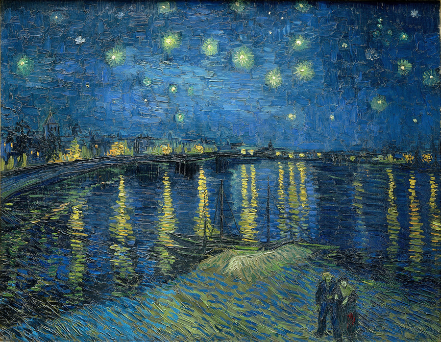 Rhône'da Yıldızlı Gece - Vincent van Gogh