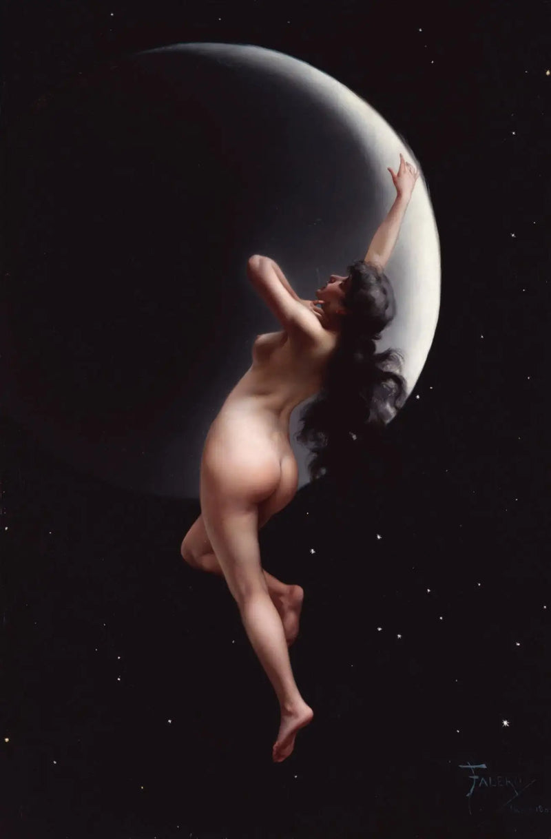 Ay Nymphe - Luis Ricardo Falero