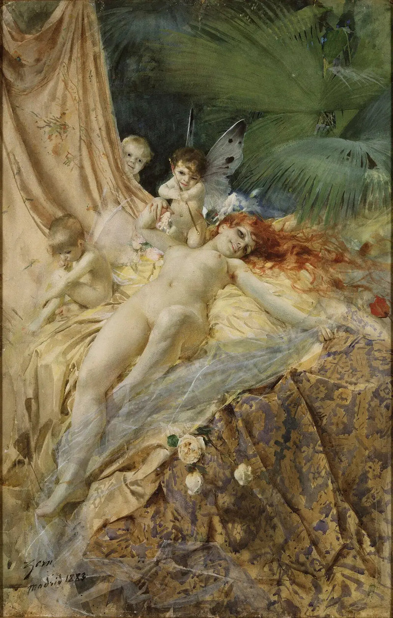 Aşk Nymphe - Anders Zorn