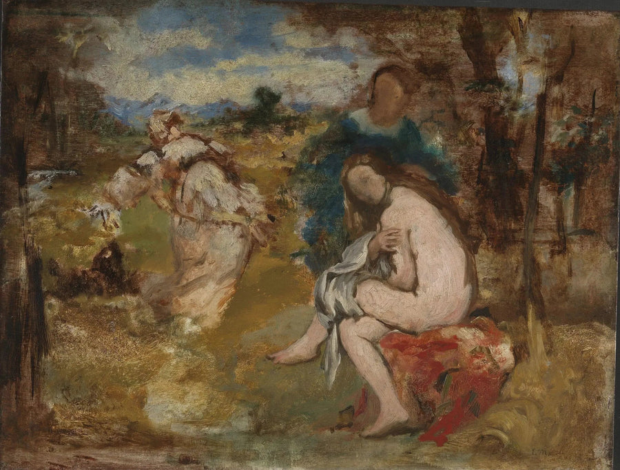 Sürpriz Nymphe - Édouard Manet