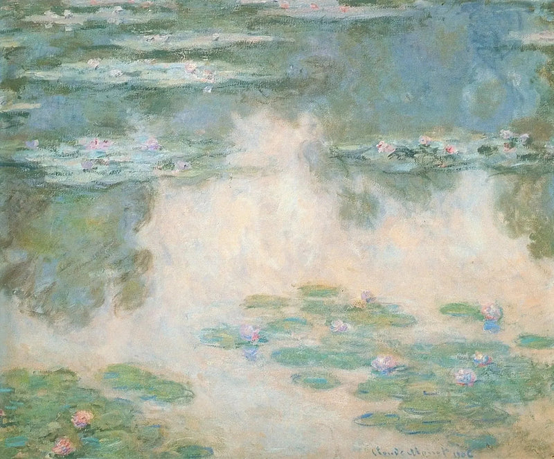 Nilüferler W1671 - Claude Monet