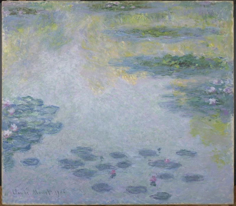 Nilüferler W1688 - Claude Monet