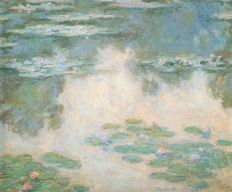 Nilüferler W1695 - Claude Monet