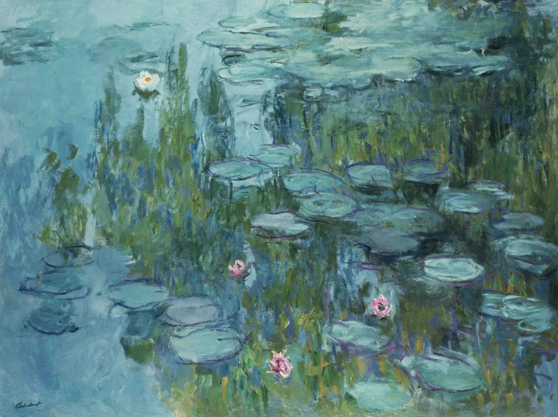 Nilüferler W1658 - Claude Monet