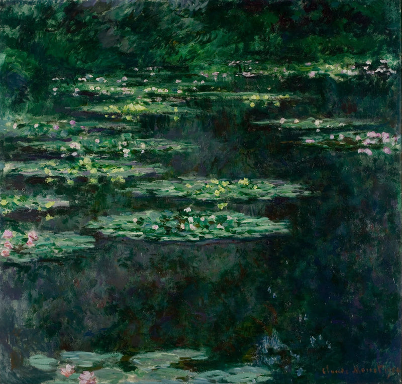 Nilüferler W1664 - Claude Monet