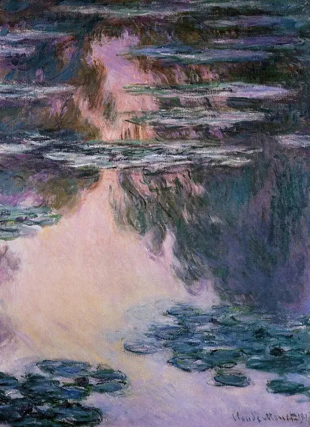 Nilüfer Havzası W1715 - Claude Monet