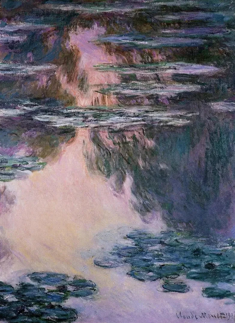 Nilüfer Havzası W1715 - Claude Monet