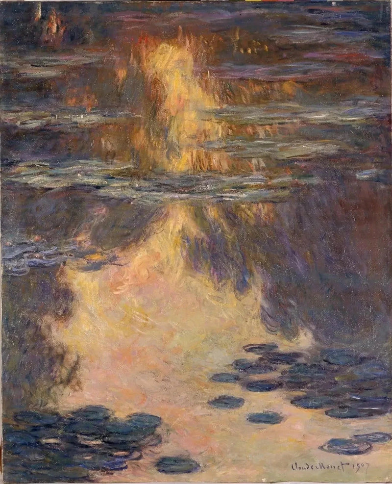 Nilüferler, Kuboso W1713 - Claude Monet