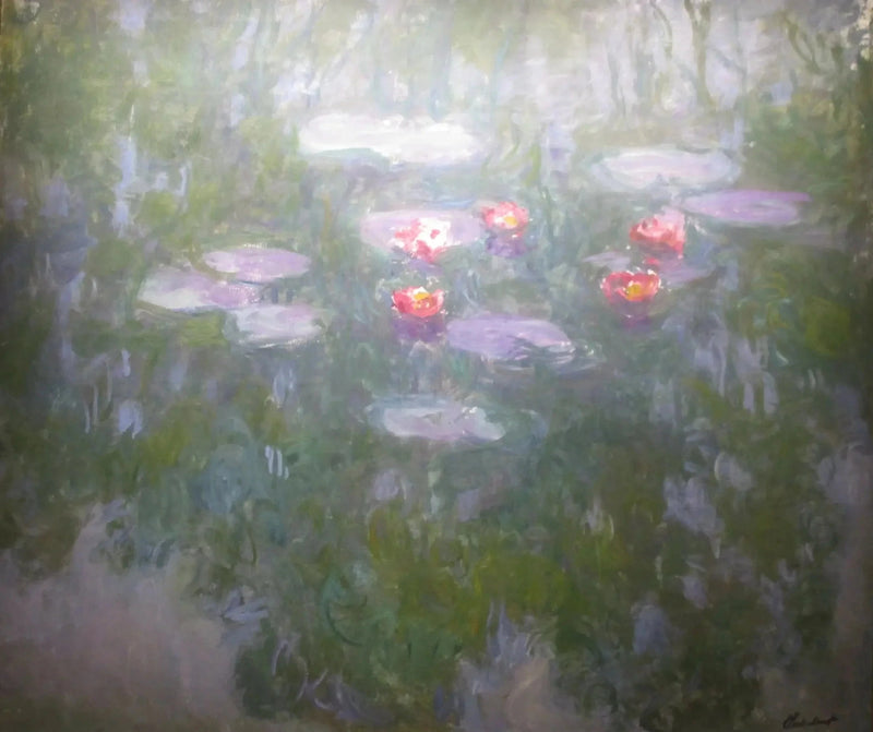 Nilüferler, Marmottan Monet Müzesi W1864 - Claude Monet