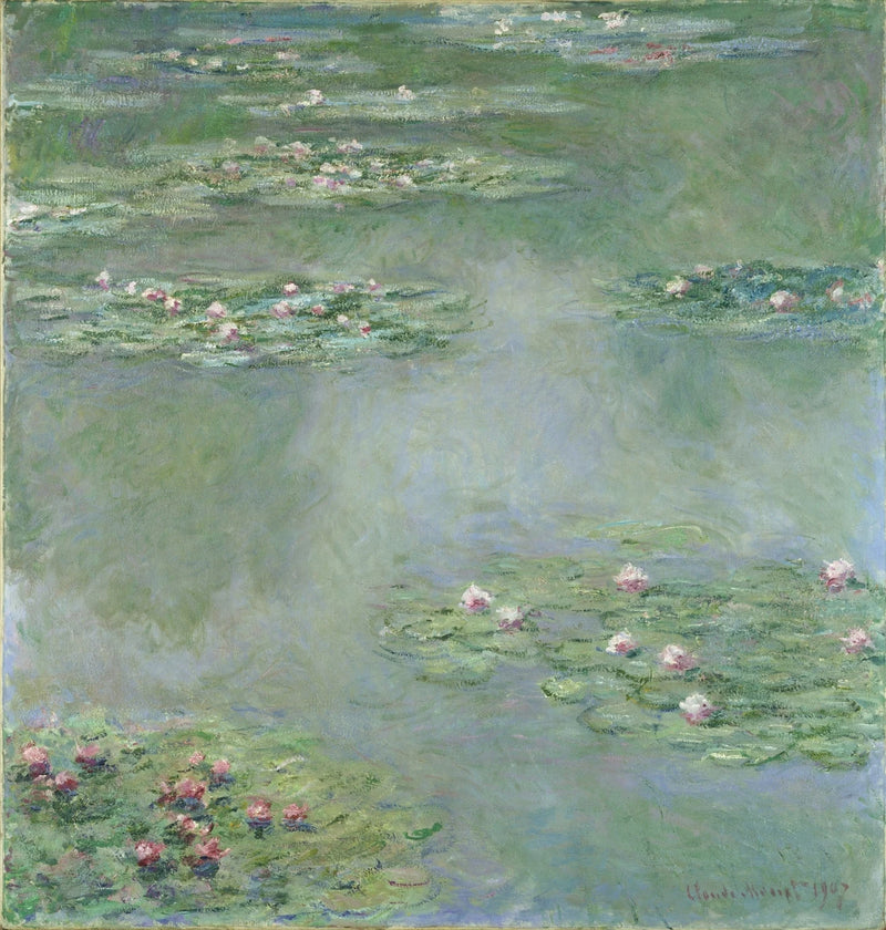 Nilüferler W1699 - Claude Monet