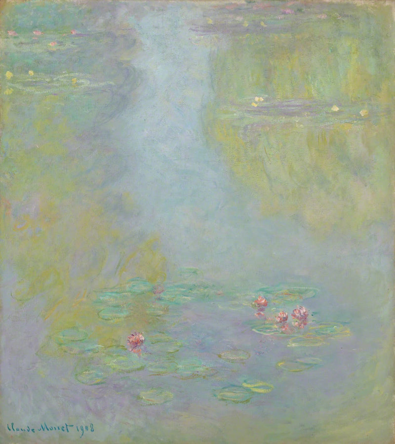 Nilüferler, Tokyo Fuji Sanat Müzesi W1731 - Claude Monet