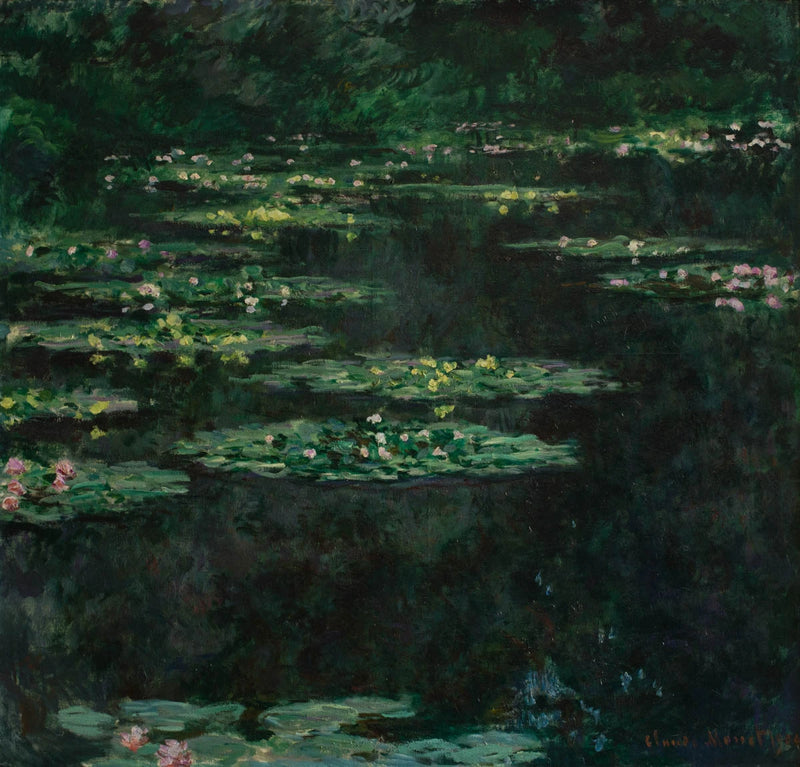 Nilüferler W1664 - Claude Monet