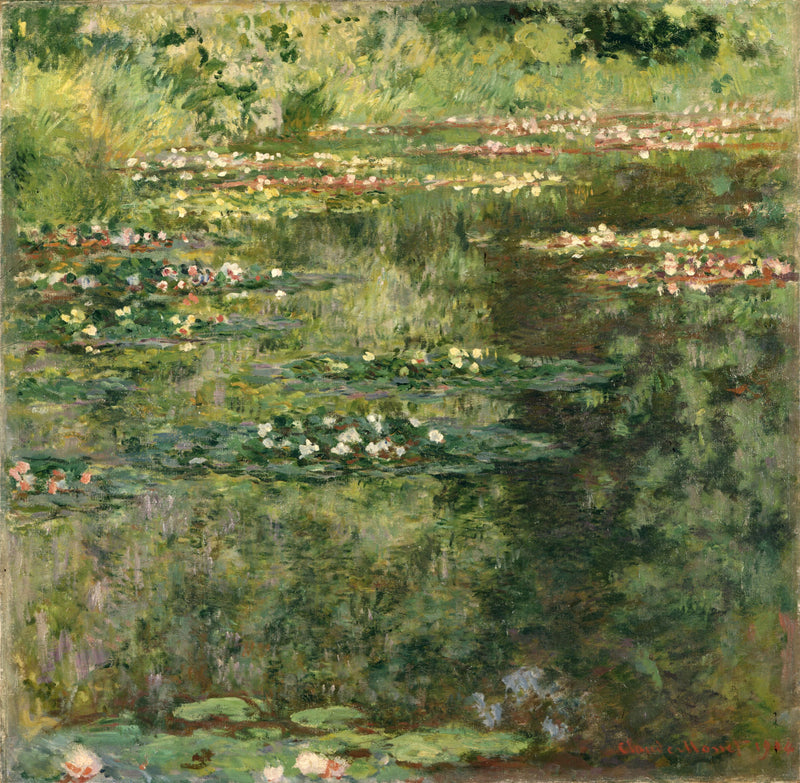 Nilüferler W1667 - Claude Monet