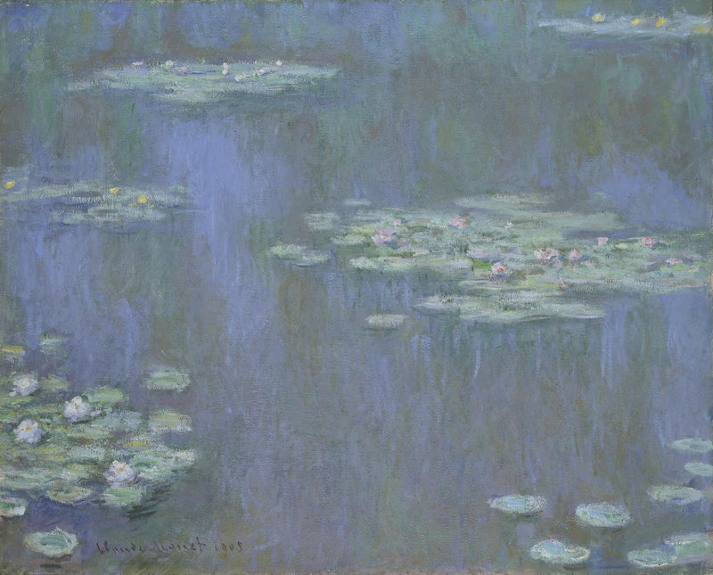Nilüferler W1680 - Claude Monet