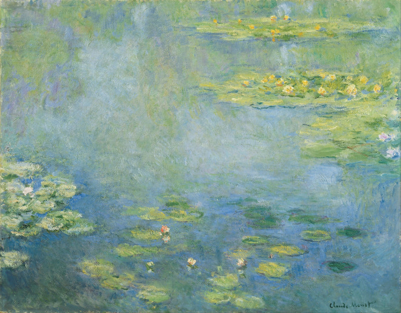Nilüferler W1689 - Claude Monet