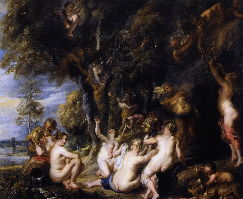 Nymfler ve Satyrler - Peter Paul Rubens
