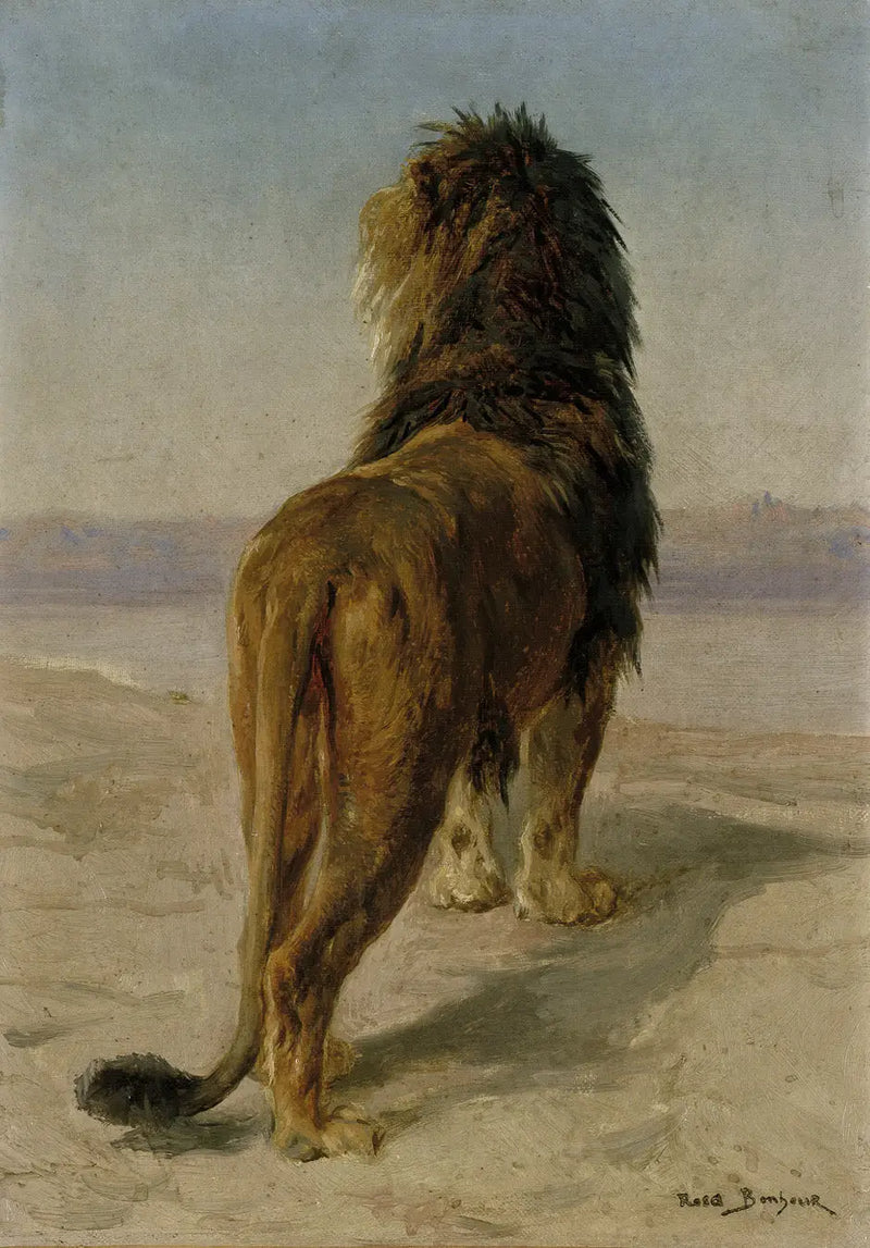 Aslanların Gözlemi - Rosa Bonheur