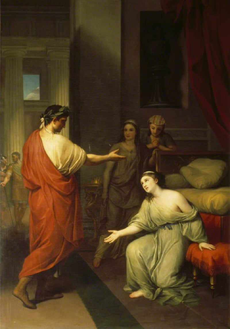 Octave ve Kleopatra - Anton Raphael Mengs