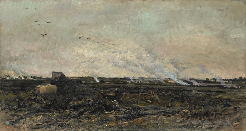 Octobre - Charles-François Daubigny