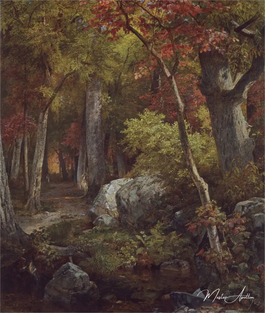 Octobre - William Trost Richards - Reproductions de tableaux et peintures haut de gamme