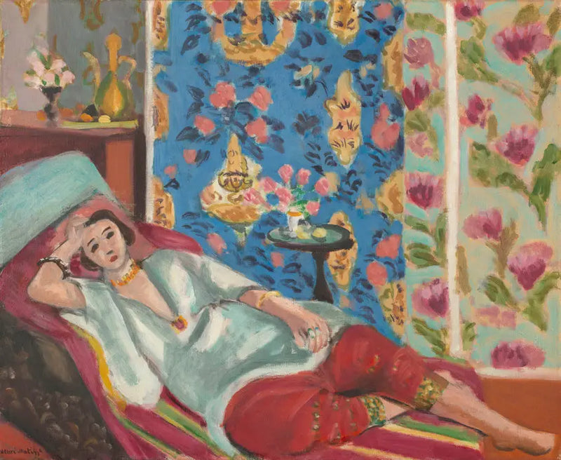 Kırmızı Şortlu Odalisque - Henri Matisse