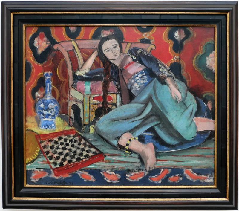 Koltukta Odalisque - Henri Matisse