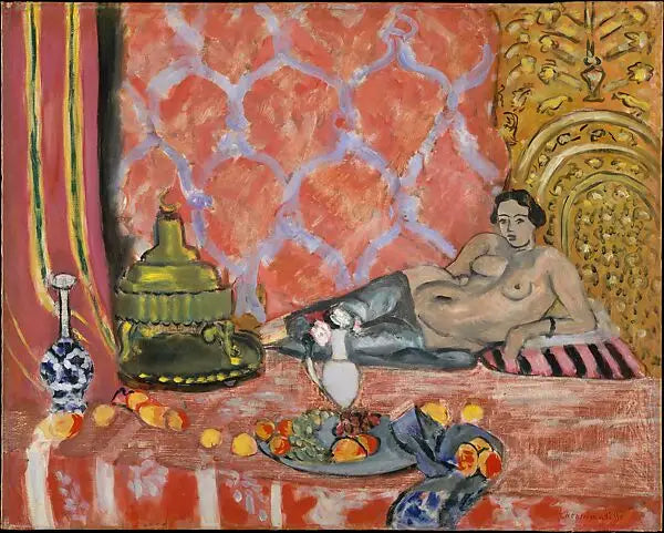 Gri Pantolonlu Odalisque - Henri Matisse