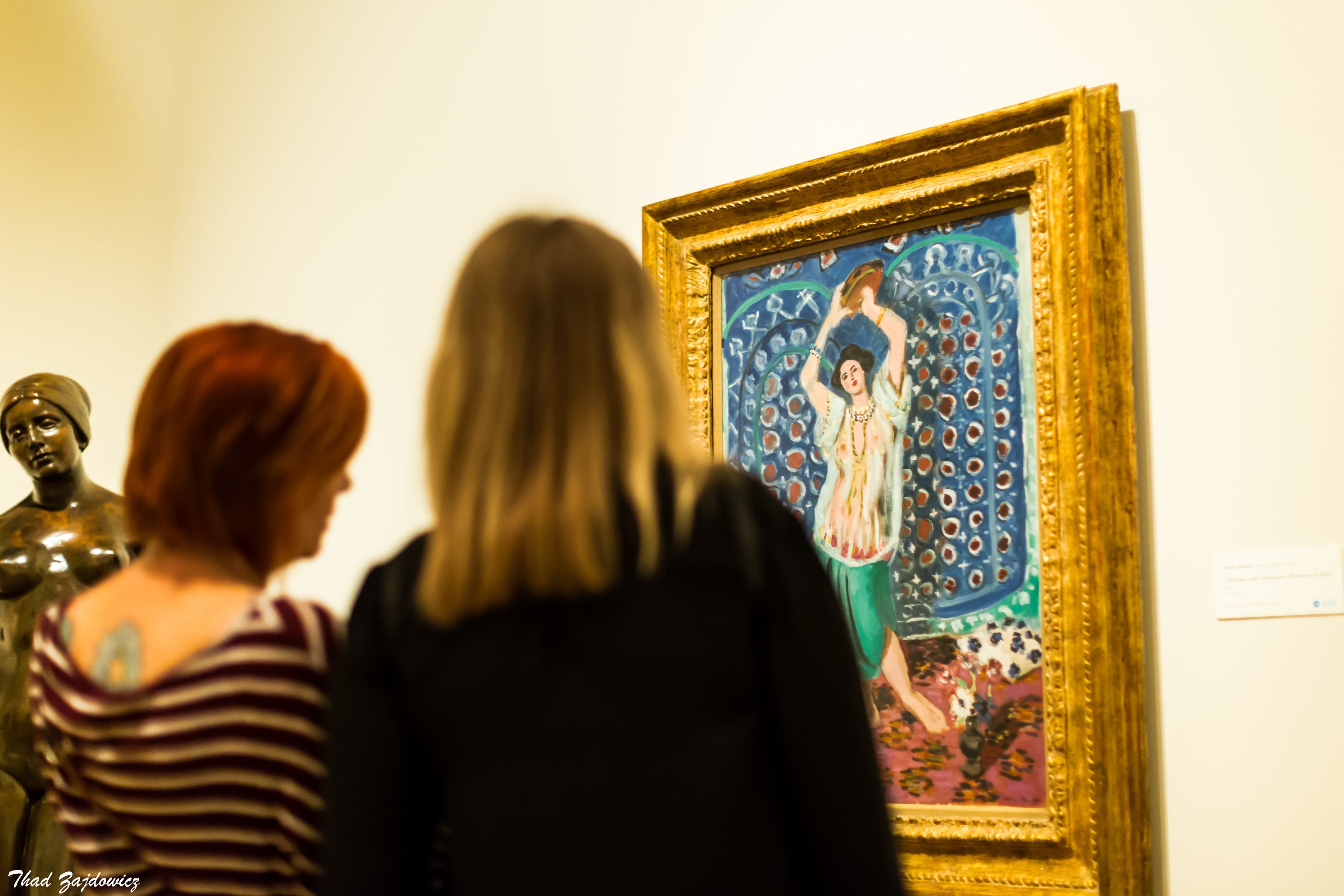 Davul çalan odalisque (Mavi uyum) - Henri Matisse