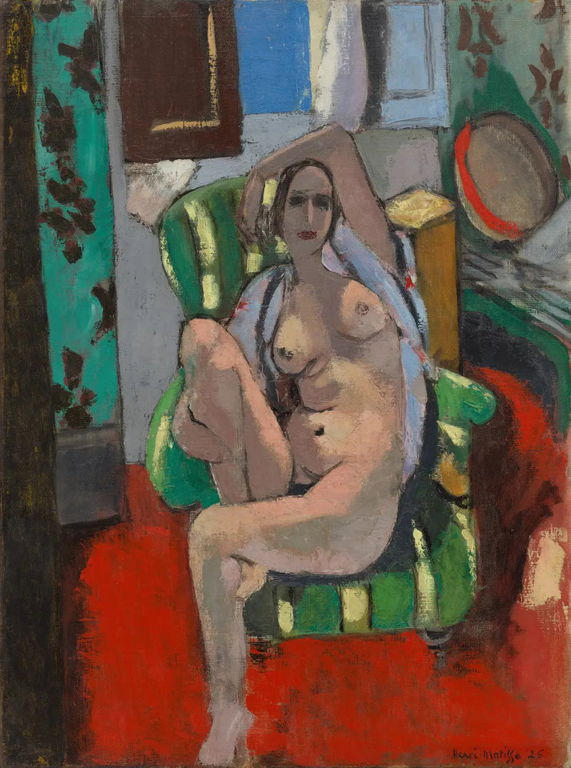 Davulcu Odalisque - Henri Matisse