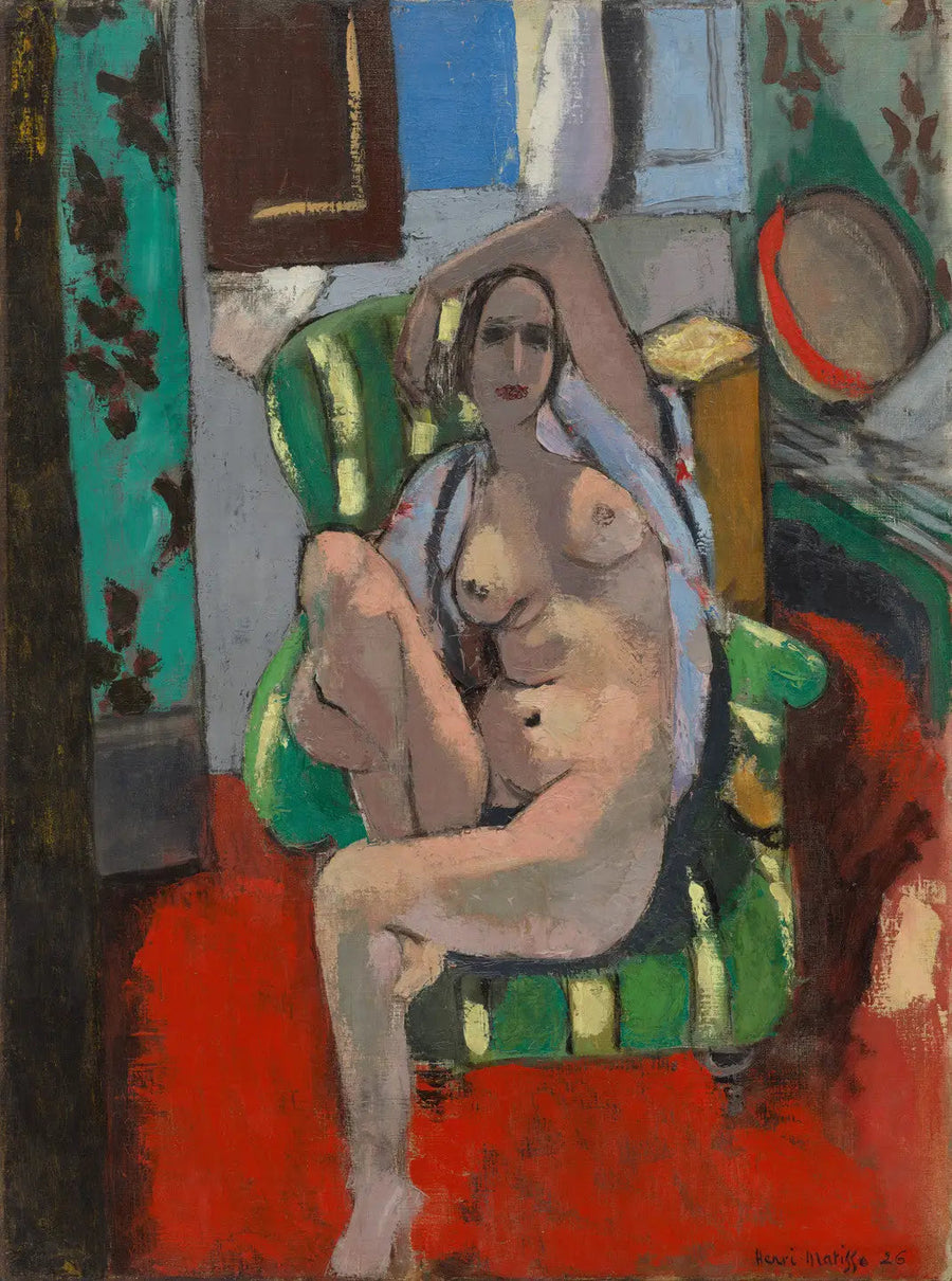Davulcu Odalisque - Henri Matisse