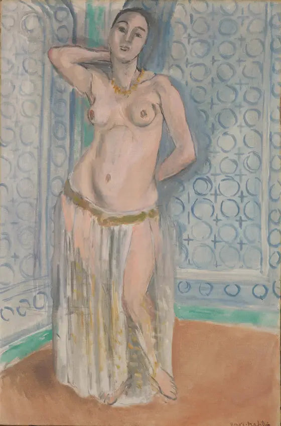 Mavi Odalisque - Henri Matisse