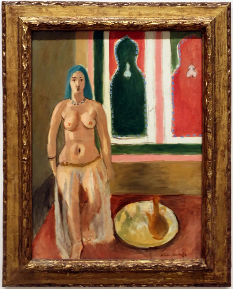 Yeşil Saçlı Odalisque - Henri Matisse