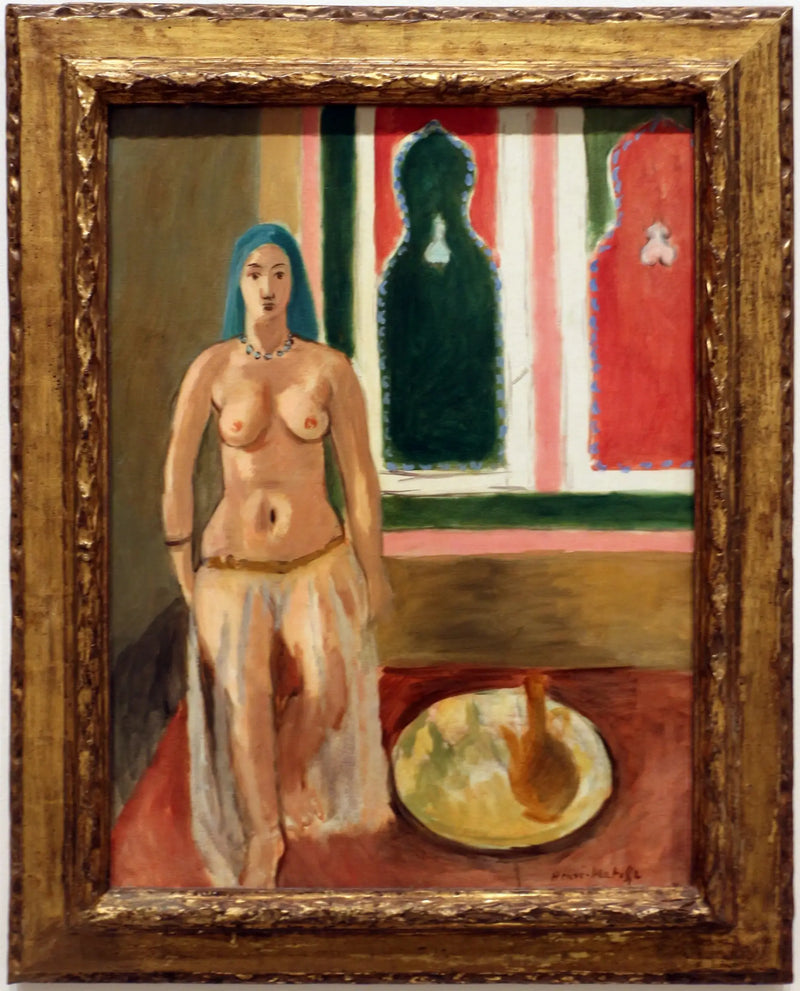 Yeşil Saçlı Odalisque - Henri Matisse
