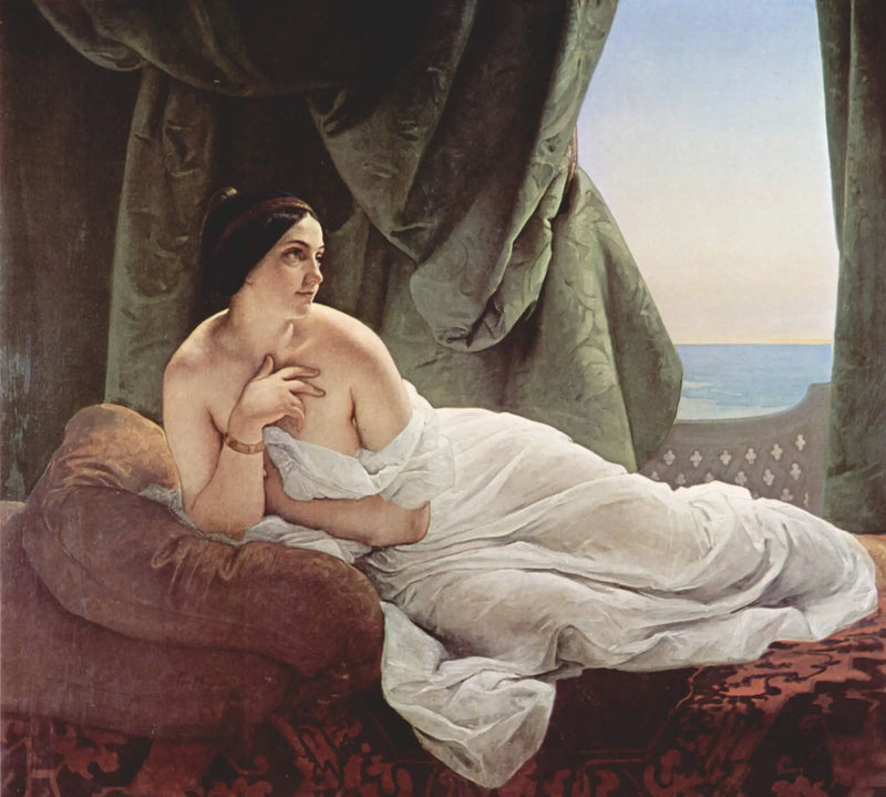 Yatmış Odalık - Francesco Hayez