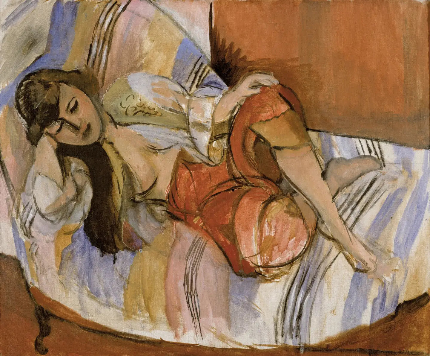 Reproduction du tableau « Odalisque - Henri Matisse » par Alpha Reproduction en peinture à l’huile