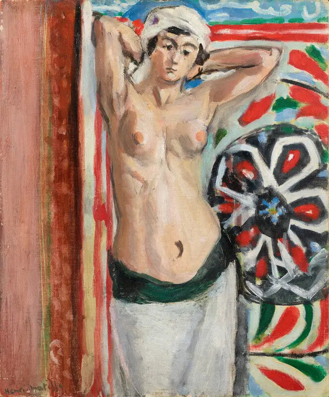 Kolları Yükseltilmiş Odalisque - Henri Matisse