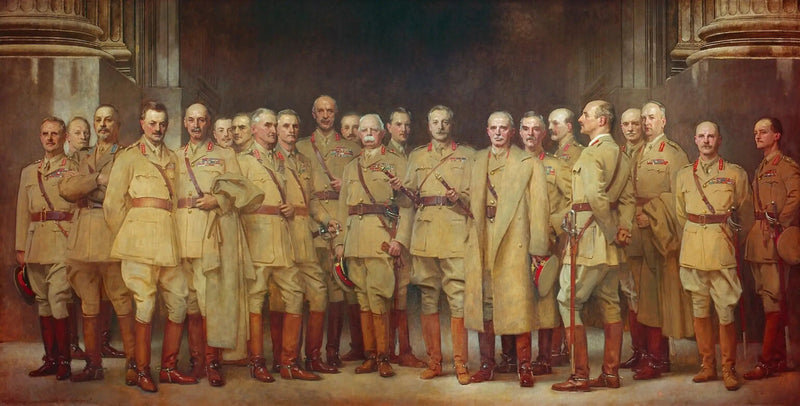 Birinci Dünya Savaşı Genel Officeri - John Singer Sargent