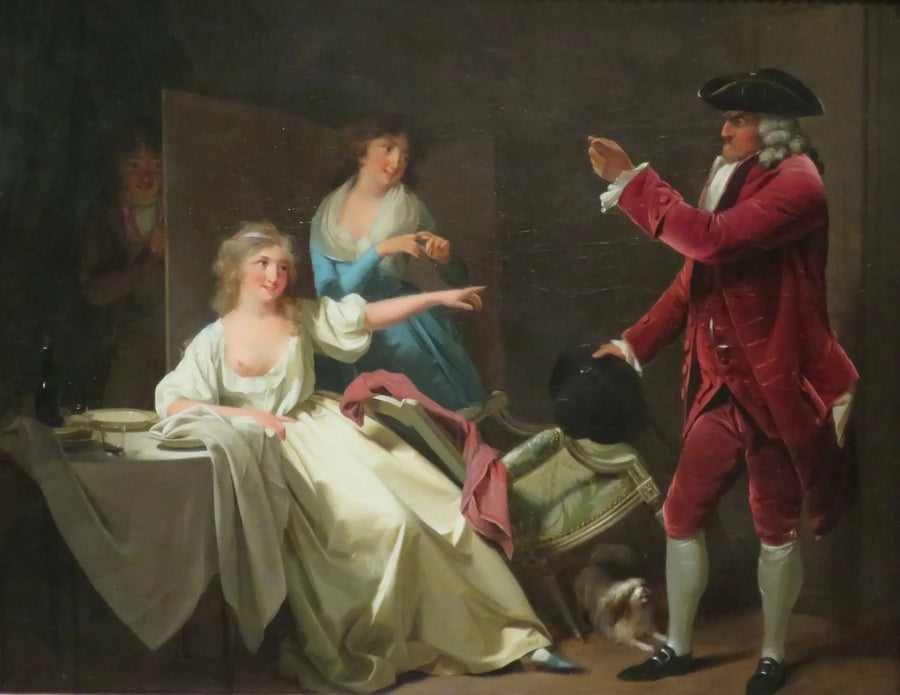 "Ah, ne delirmiş!" - Louis-Léopold Boilly