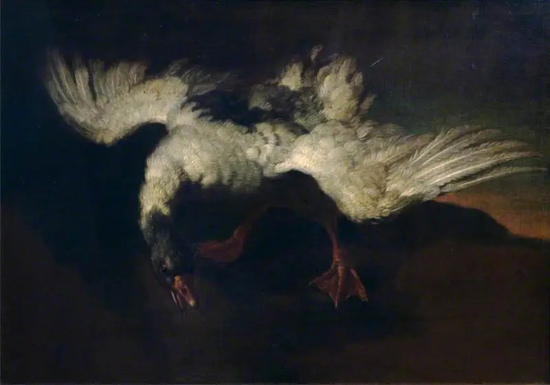 Kanatlarını Açmış Kuğu - George Stubbs