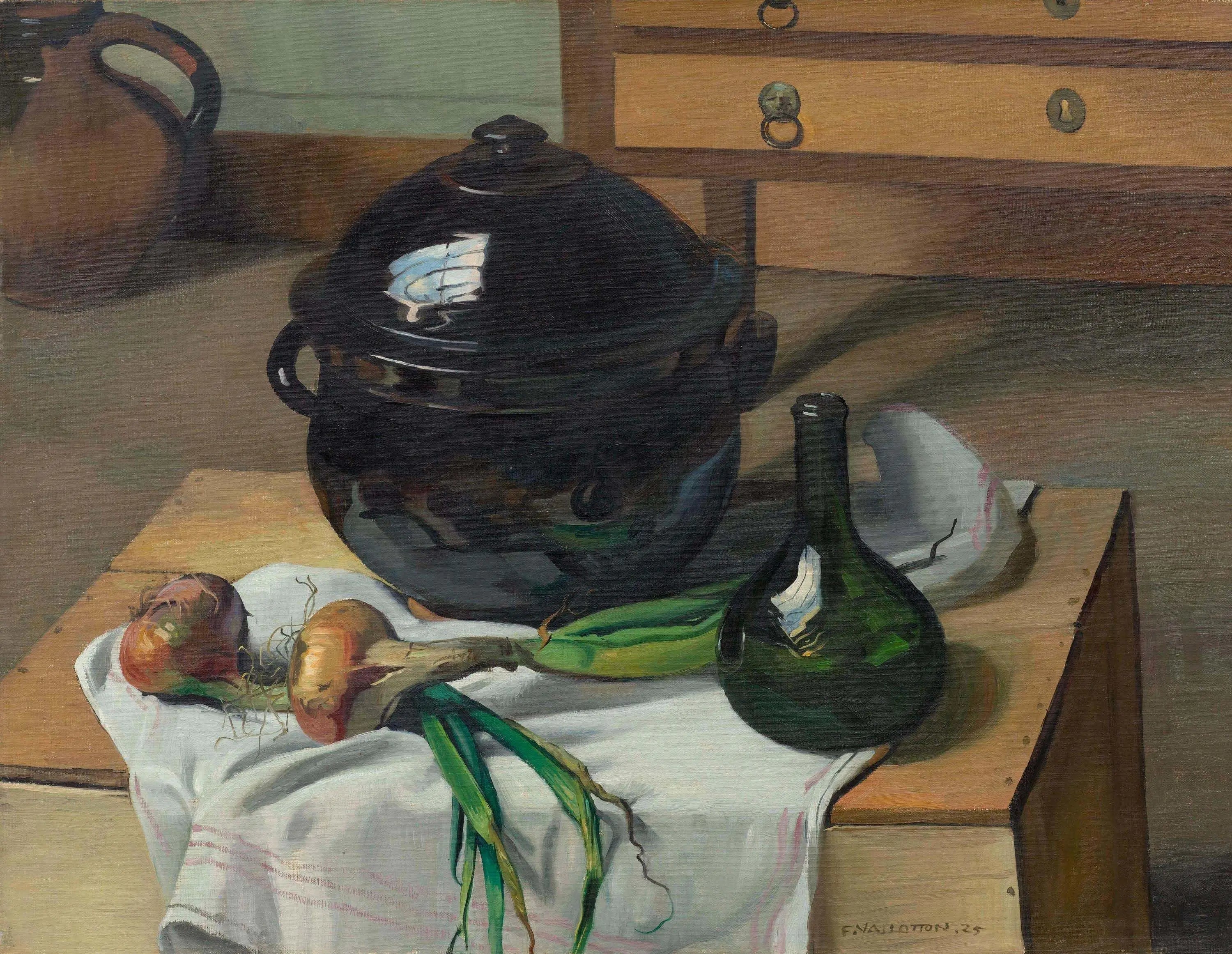 Oignons et soupe - Félix Vallotton - Alpha Reproduction